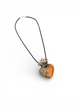 Corazon Bumble Bee Jasper Short Necklace