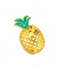 ONLY 1 LEFT!!! PIÑA 🍍 ABEJA 🐝 Pin 🧷 with Hand Painted Enamel Detail