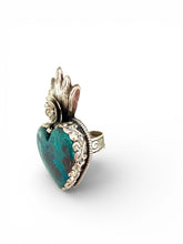Corazon Turquesa RING Adj