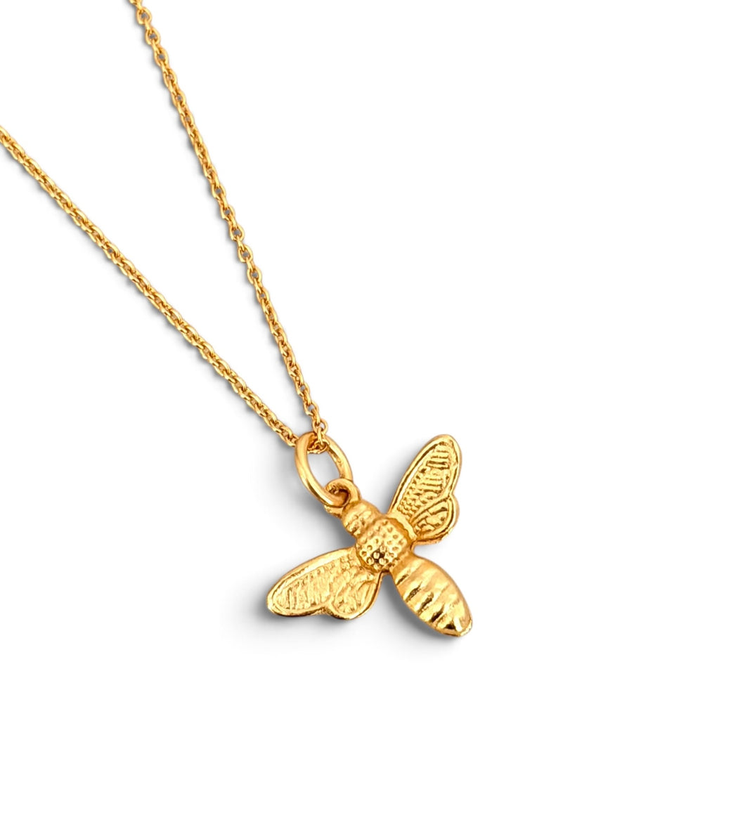 Abejita con cadena Mia Short Necklace 16”-18”