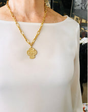 ESPÍRITU SANTO Cross with REGINA Chain ✨Short Necklace 20”-22”