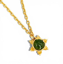 Jade Rays Charm✨Short Necklace on Camila Chain