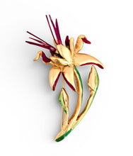 Flor de Cacao Pin 🧷 with Hand Painted Enamel