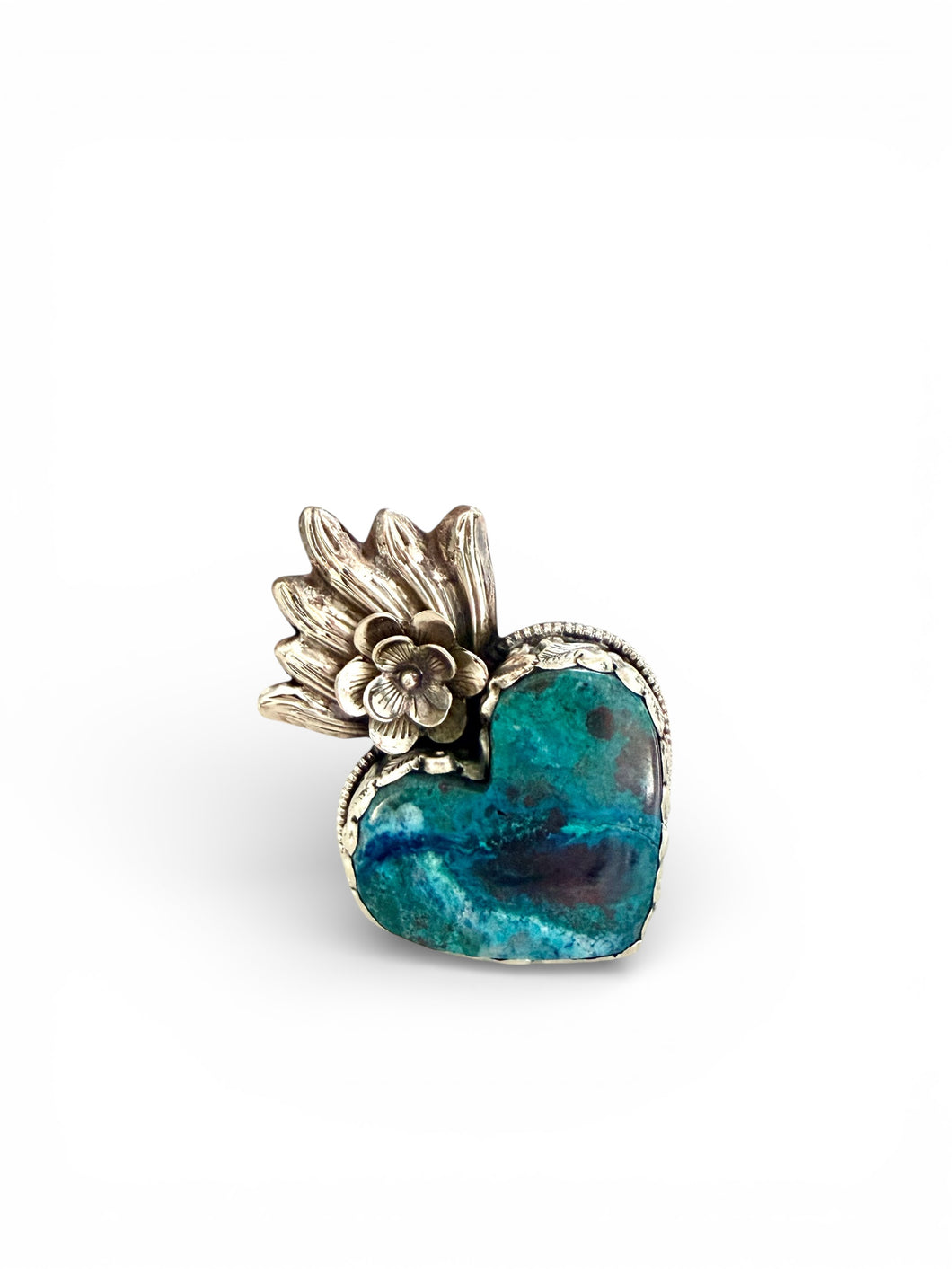 Corazon Turquesa RING Adj