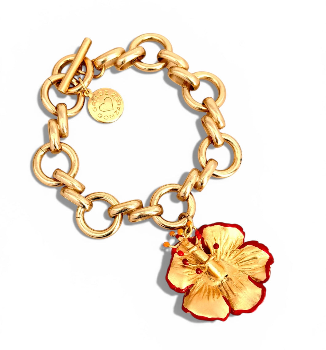 Flor de Maga Bracelet Adj 7-8”