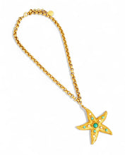 JUST ARRIVED!!! STARFISH 🌟 🌊 Statement Pendant with Turquoise & Pearl Cabochons ✨Approx 3.5” Pendant ⭐️ Short Necklace 20-22”
