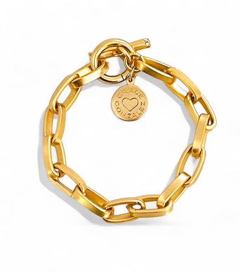 DANIELA✨ Toggle BRACELET Link Chain with Closure ✨ 7 1/2” (not adjustable)