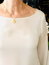 Milagrosa Mini Pearl Oval Charm ✨MIA Thin Chain 16”-18”