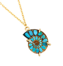 Nautilus Genuine Turquoise Camila Chain Chain Short 18-20”