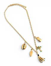 Platano De Aqui Charm Necklace with Camila Chain Short 18”-20”