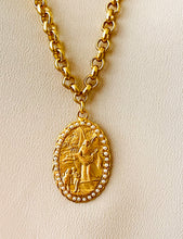 Angel de la GUARDA Medallón ✨ “Ángel de mi guarda, dulce compañía, no me desampares ni de noche ni de día”  ✨EUGENIA Chain LONG Necklace 30”✨