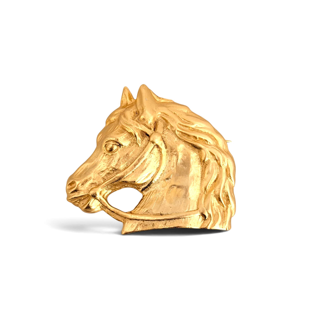 Caballo Golden 🐎 Pin 🧷