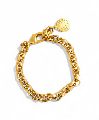 ESTEFANIA ✨ BRACELET Link Chain with Lobster Closure ✨ Adjustable 7 1/2” - 8”