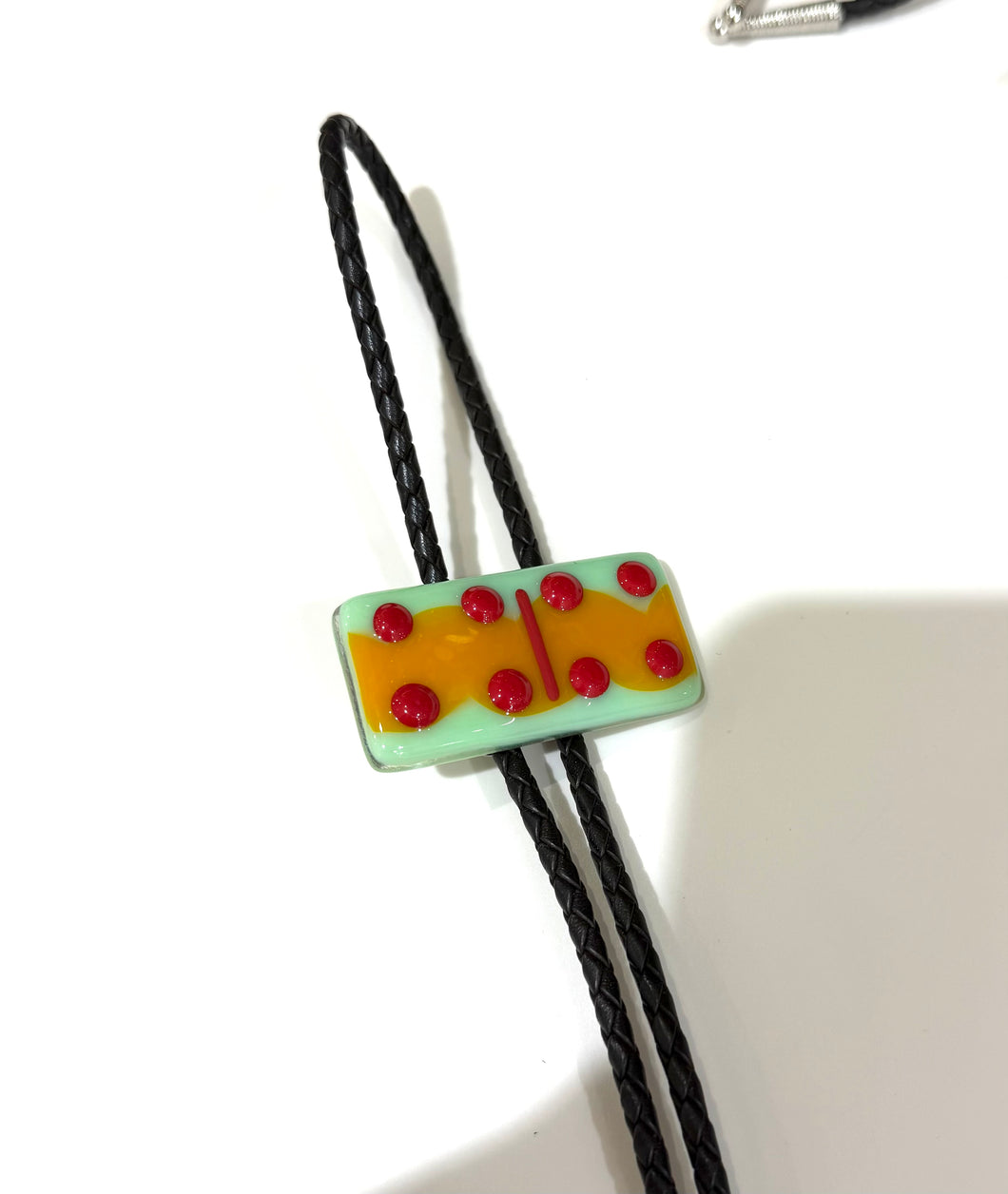 1 DOMINO BOLO TIE Necklace