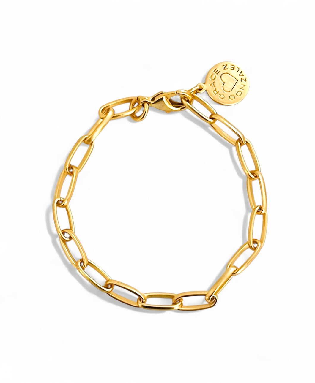MARIA ✨ BRACELET Link Chain with Lobster Closure ✨ Adjustable 7 1/2” - 8”