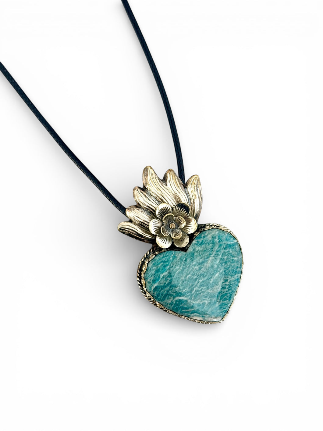 Corazon Turquesa Short Necklace
