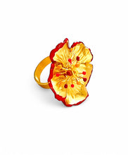 ONLY 1 LEFT!!! FLOR MAGA 🌺 RING✨Puerto Rican Autochthonous Flower ☀️ Size 7