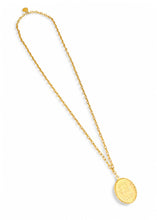 NEW! SAGRADA FAMILIA💛 ESCAPULARIO ✨ Pearl Detail with CAMELIA Chain ✨Long Necklace 30”