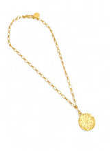 NEW! SAGRADO Corazón Medium Charm Pearl Detail All Around with EUGENIA Chain ✨Short Necklace CHOOSE LENGTH: Short 16”-18”✨ Medium: 18”-20” or Longer-Mid Length: 20”-22”📸 Seen Above Longer-Mid