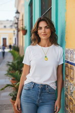 Piña 🍍 Coqui 🐸 Necklace Short 19”-22” with CAROLA Chain