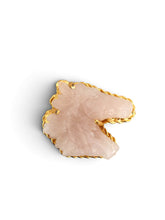 Rose Quartz Carved Horse Head Brooch 🧷 Energy of Love