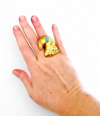 JUST ARRIVED!!! GUACAMAYO 🦜 RING✨Puerto Rican Autochthonous Flower ☀️ Size 7