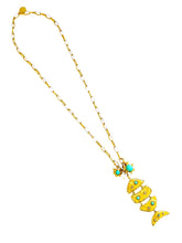 ONLY 1 LEFT!!! Pescare Turquesa Dangle Fish Long Necklace